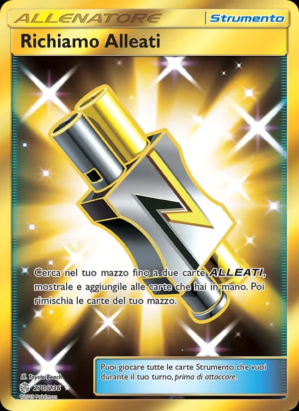 Richiamo Alleati card in Italian