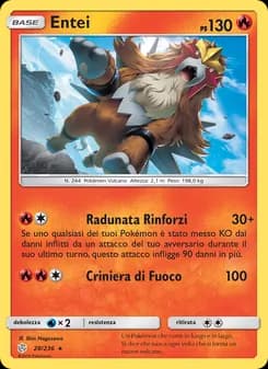Entei card in Italian