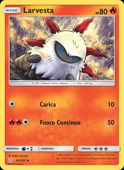 Larvesta card in Italian