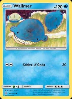 Wailmer card in Italian