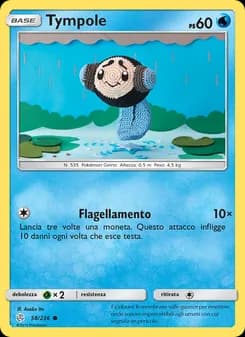 Tympole card in Italian