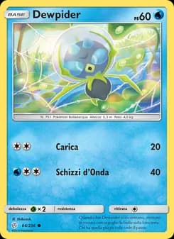 Dewpider card in Italian