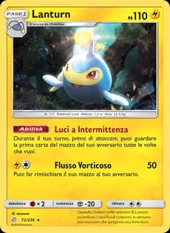 Lanturn card in Italian