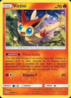 Victini card in Italian