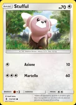 Stufful card in Italian