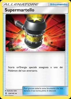 Supermartello card in Italian