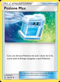 Pozione Max card in Italian