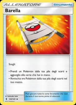 Barella card in Italian