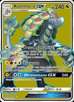 Kommo-o GX card in Italian