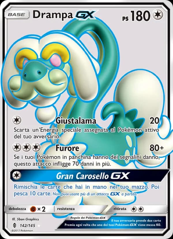 Drampa GX card in Italian
