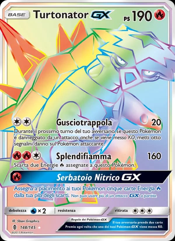 Turtonator GX card in Italian
