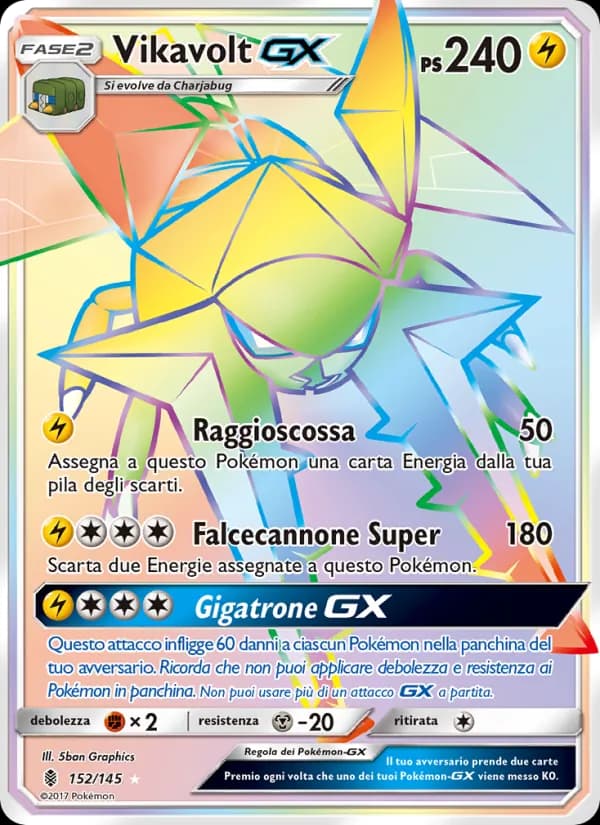 Vikavolt GX card in Italian