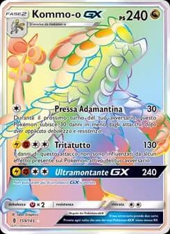 Kommo-o GX card in Italian