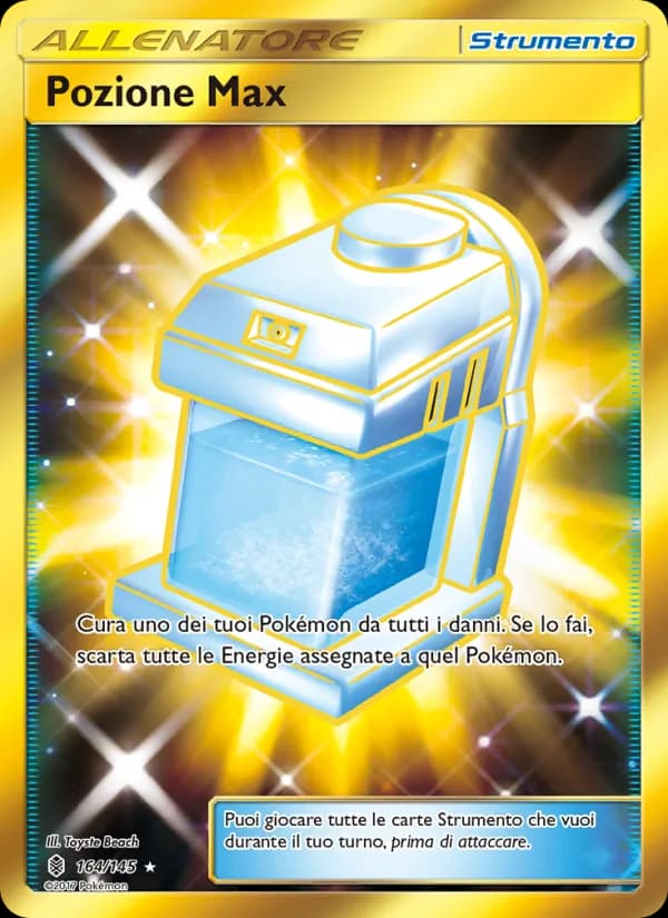 Pozione Max card in Italian