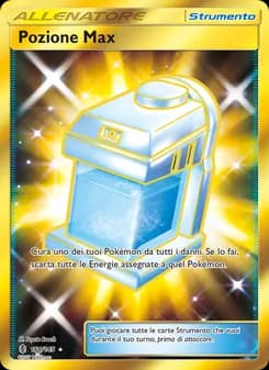 Pozione Max card in Italian