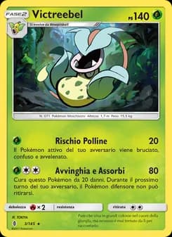 Victreebel card in Italian