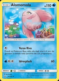 Alomomola card in Italian