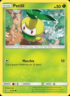 Petilil card in Italian