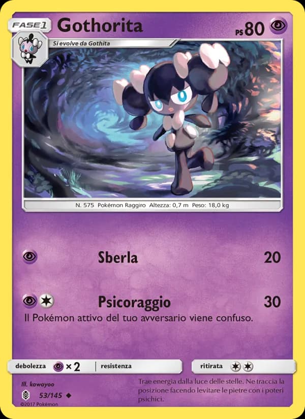 Gothorita card in Italian