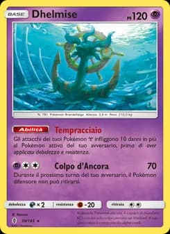 Dhelmise card in Italian