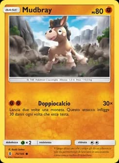 Mudbray card in Italian