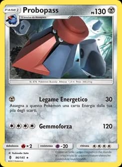 Probopass card in Italian