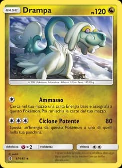 Drampa card in Italian