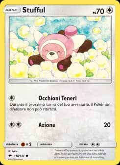Stufful card in Italian