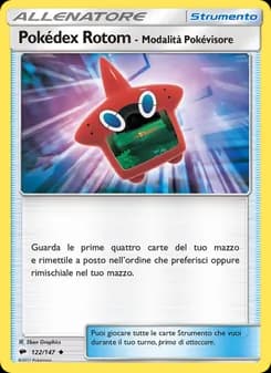 Pokédex Rotom - Modalità Pokévisore card in Italian