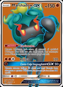 Marshadow GX card in Italian