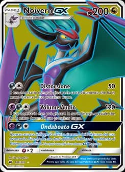 Noivern GX card in Italian