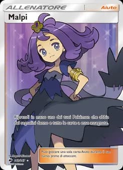 Malpi card in Italian