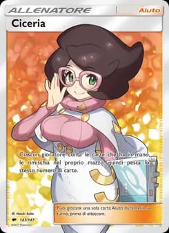 Ciceria card in Italian