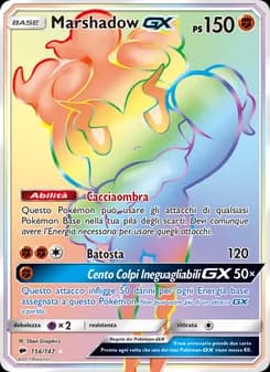 Marshadow GX card in Italian