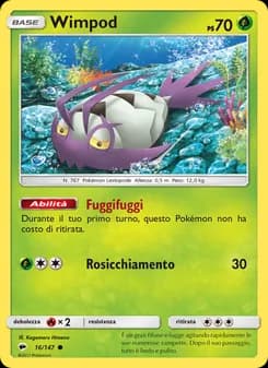 Wimpod card in Italian