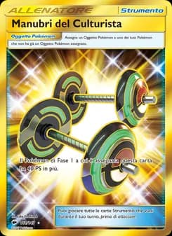 Manubri del Culturista card in Italian