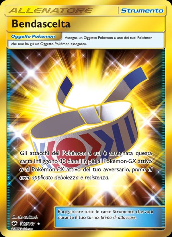 Bendascelta card in Italian