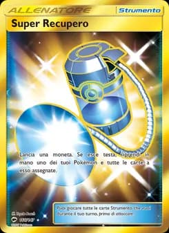 Super Recupero card in Italian