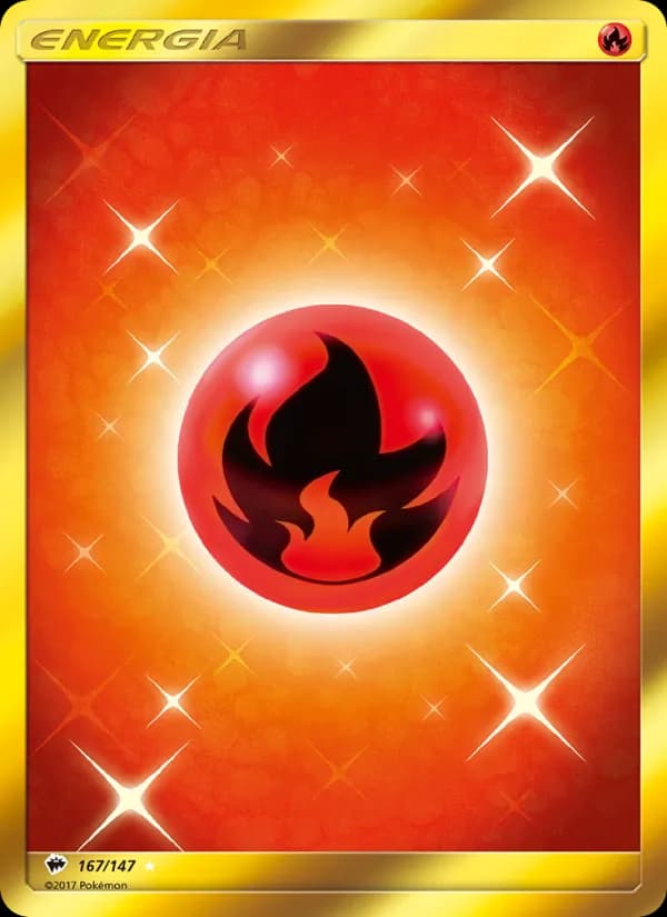 Energia Fuoco card in Italian