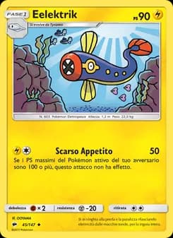Eelektrik card in Italian