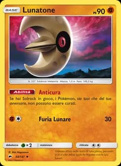 Lunatone card in Italian