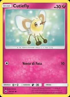 Cutiefly card in Italian