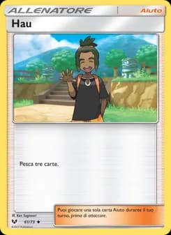 Hau card in Italian