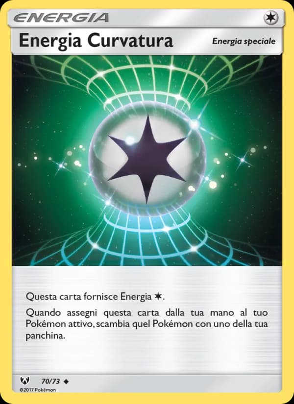 Energia Curvatura card in Italian