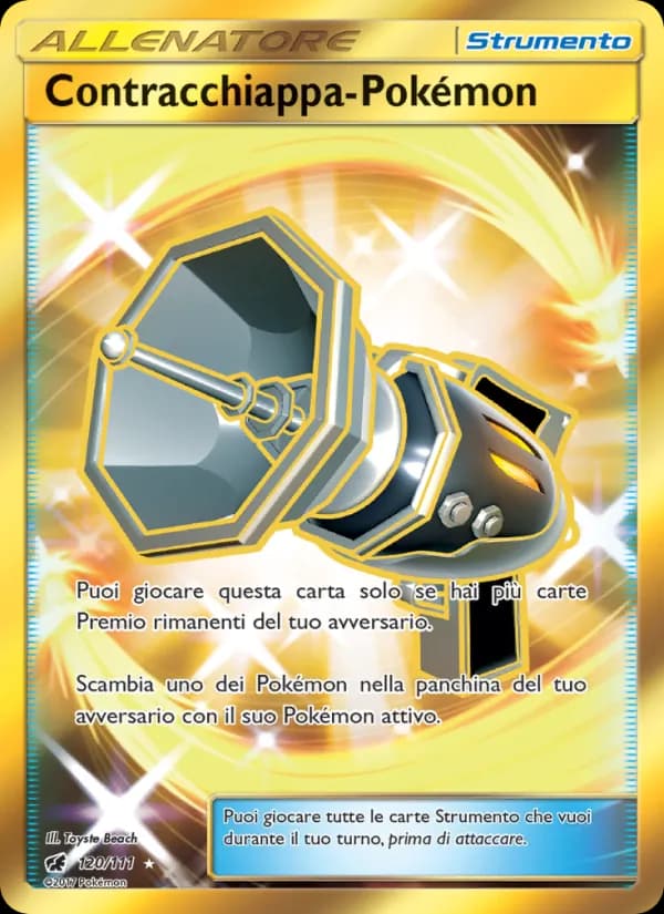 Contracchiappa-Pokémon card in Italian