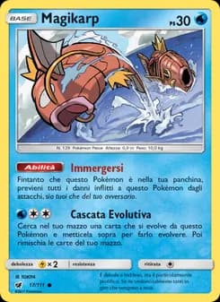 Magikarp card in Italian