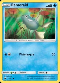 Remoraid card in Italian
