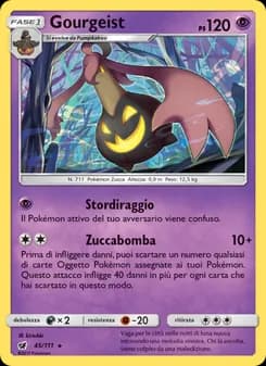 Gourgeist card in Italian