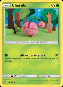 Cherubi card in Italian