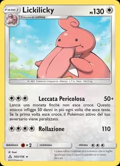 Lickilicky card in Italian